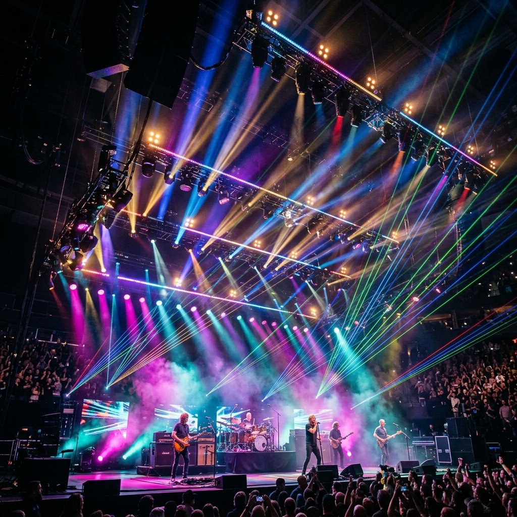 Stage Lighting Rig Preview